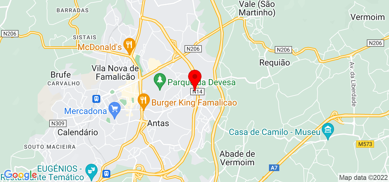 Jorge Peixoto - Braga - Vila Nova de Famalicão - Carte
