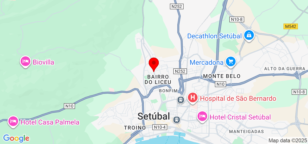 Milena Lima - Setúbal - Setúbal - Karte