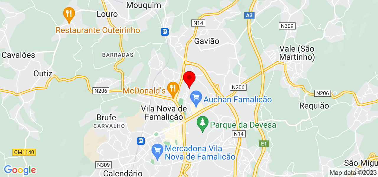Filipa.Araujo. - Braga - Vila Nova de Famalicão - Mapa