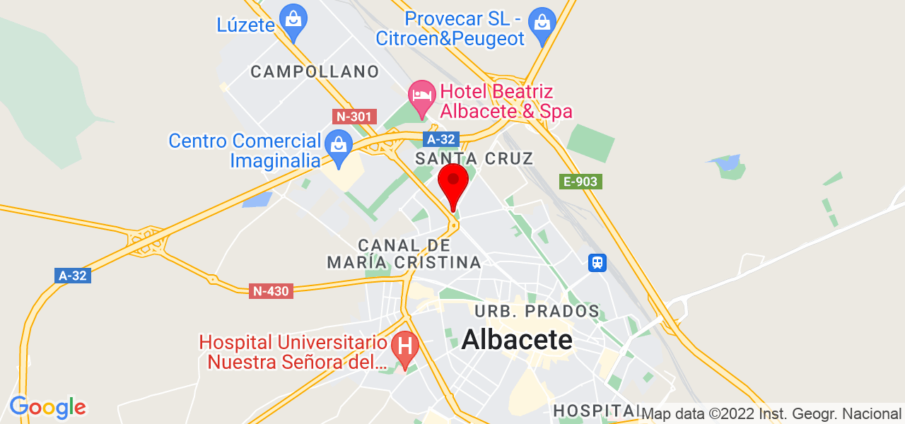 Chema Rodriguez - Castilla-La Mancha - Albacete - Mapa