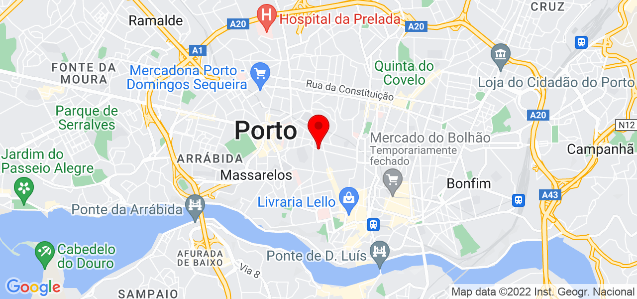 In&ecirc;sTorcato Studio - Porto - Porto - Mapa