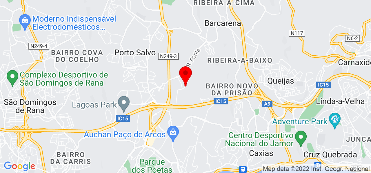 Fiesta Mexicana Portugal Food Truck - Lisboa - Oeiras - Mapa