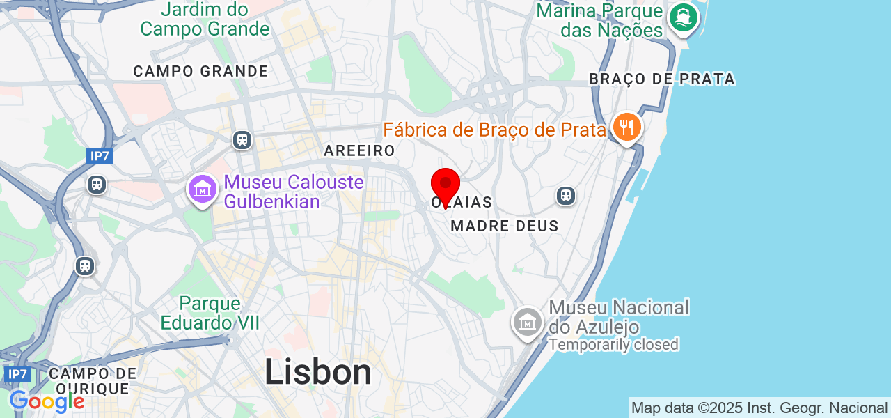 Gomed - Lisboa - Lisboa - Map