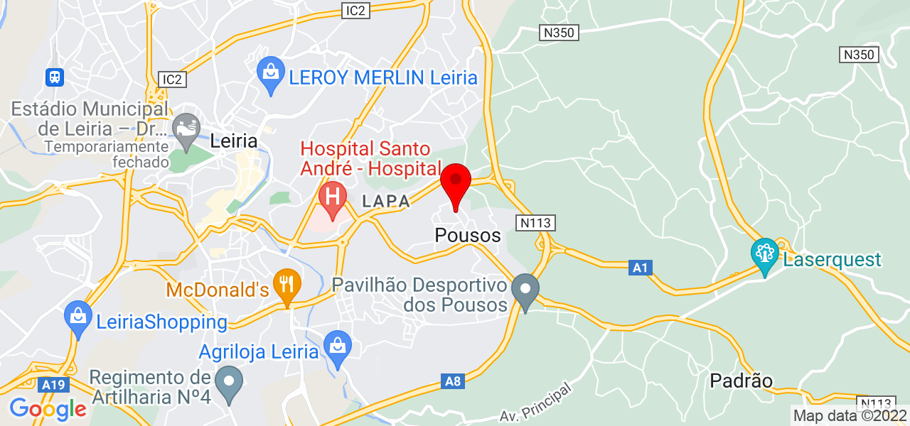 Leonor Malaquias - Leiria - Leiria - Karte