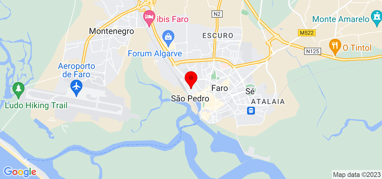 Gabriela - Faro - Faro - Mapa