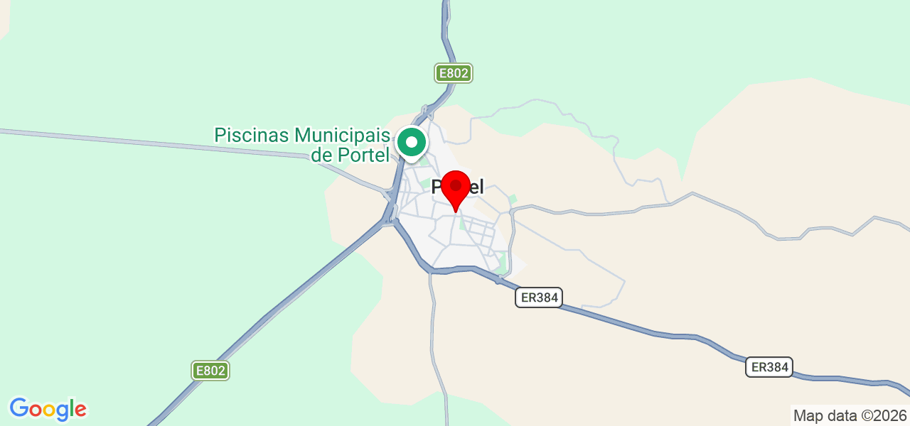 Emanuel Pascoal - Gestão Condomínios - Évora - Portel - Mapa