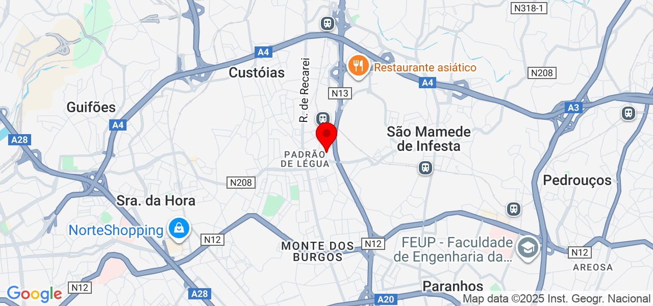 Miguel - Porto - Matosinhos - Karte