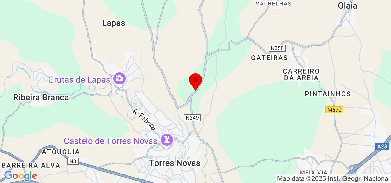 Eva Star - Santarém - Torres Novas - Mapa