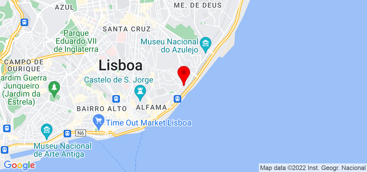 rodolfo patrocinio - Lisboa - Lisboa - Mapa