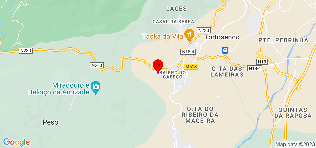 Massoterapeuta - Castelo Branco - Covilhã - Mapa