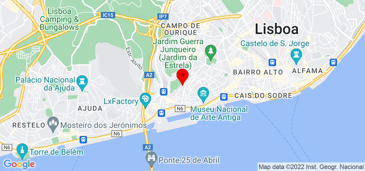Mariana Garcia - Lisboa - Lisboa - Mapa