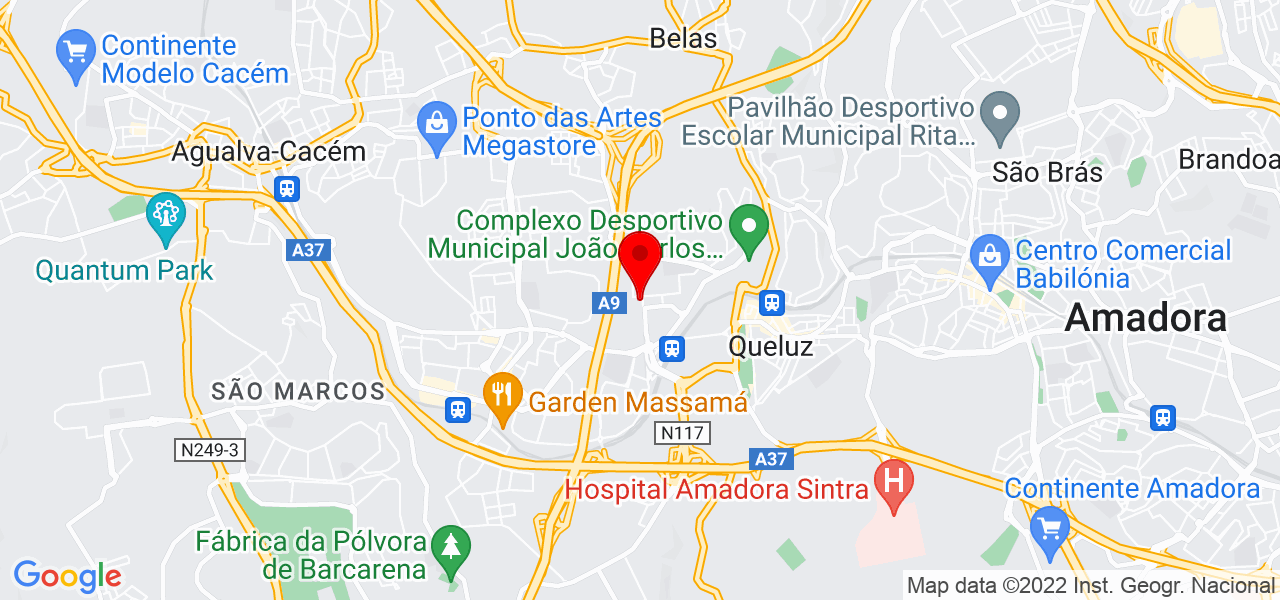 Wimane Francisco - Lisboa - Sintra - Mapa