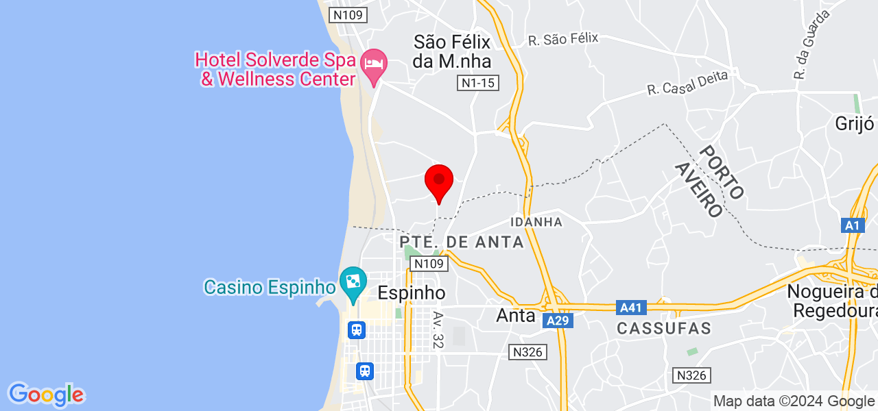 Aplicador de piso flutuante - Porto - Vila Nova de Gaia - Mapa