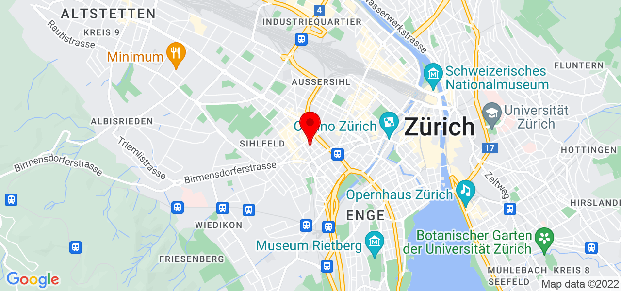  - Zürich - Zürich - Karte