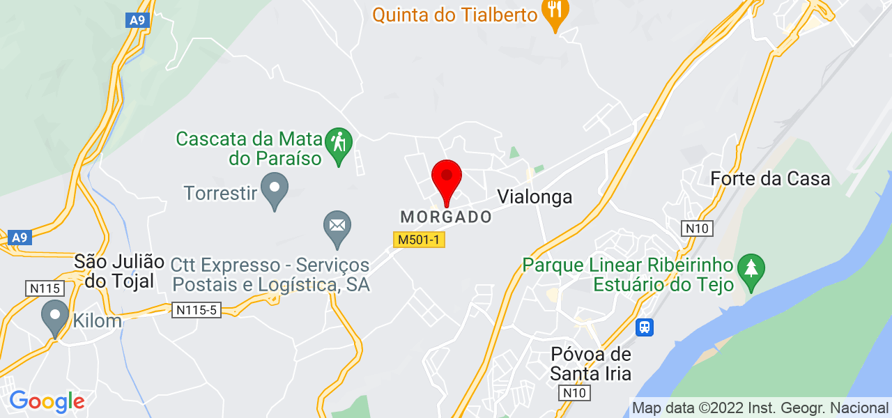 Jo&atilde;o Carlos Lopes Dias - Lisboa - Vila Franca de Xira - Mapa