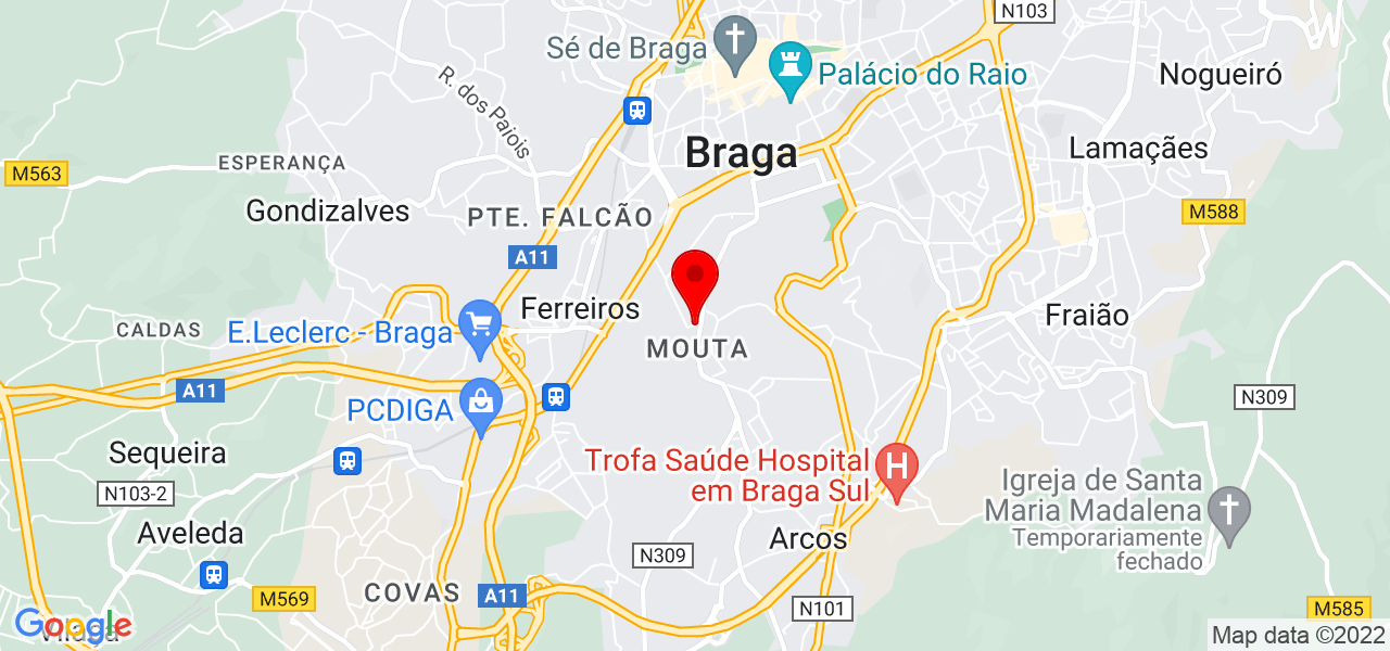 Carla - Braga - Braga - Mapa