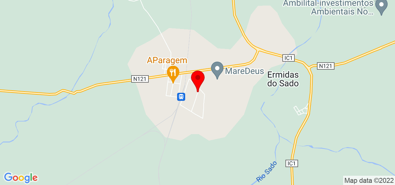 Rita Pereira - Setúbal - Santiago do Cacém - Mapa