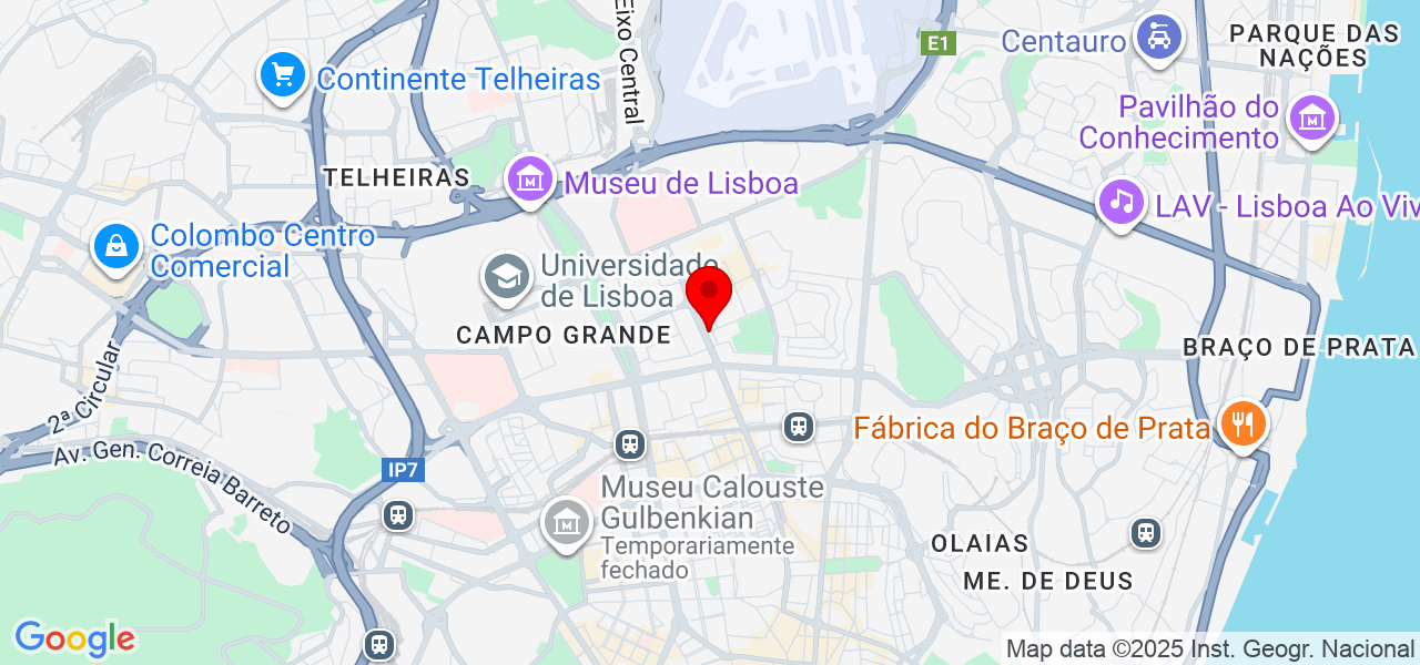 WashFactory - Lisboa - Lisboa - Map