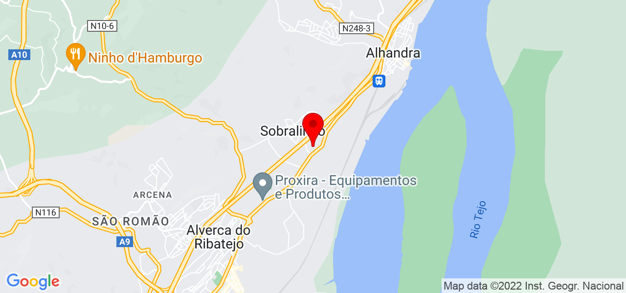 Sandro Reis PT - Lisboa - Vila Franca de Xira - Mapa