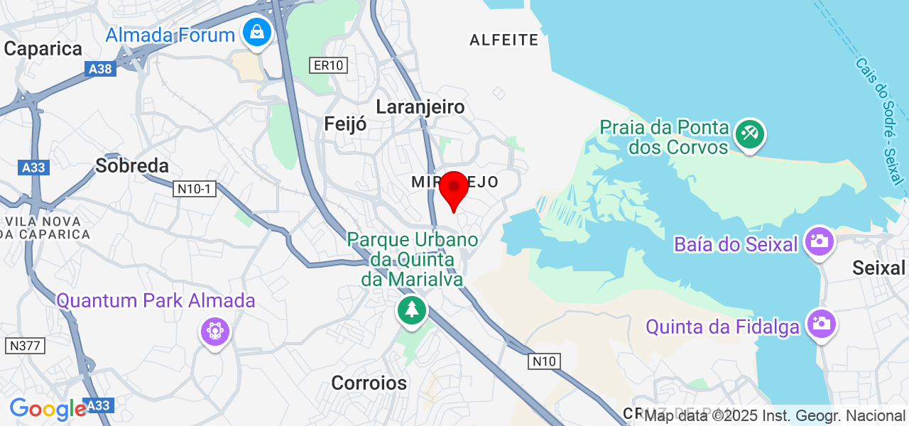 Nadisa - Setúbal - Seixal - Map
