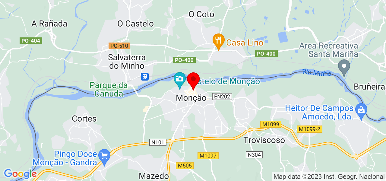 Carlos Garcia - Viana do Castelo - Monção - Mapa