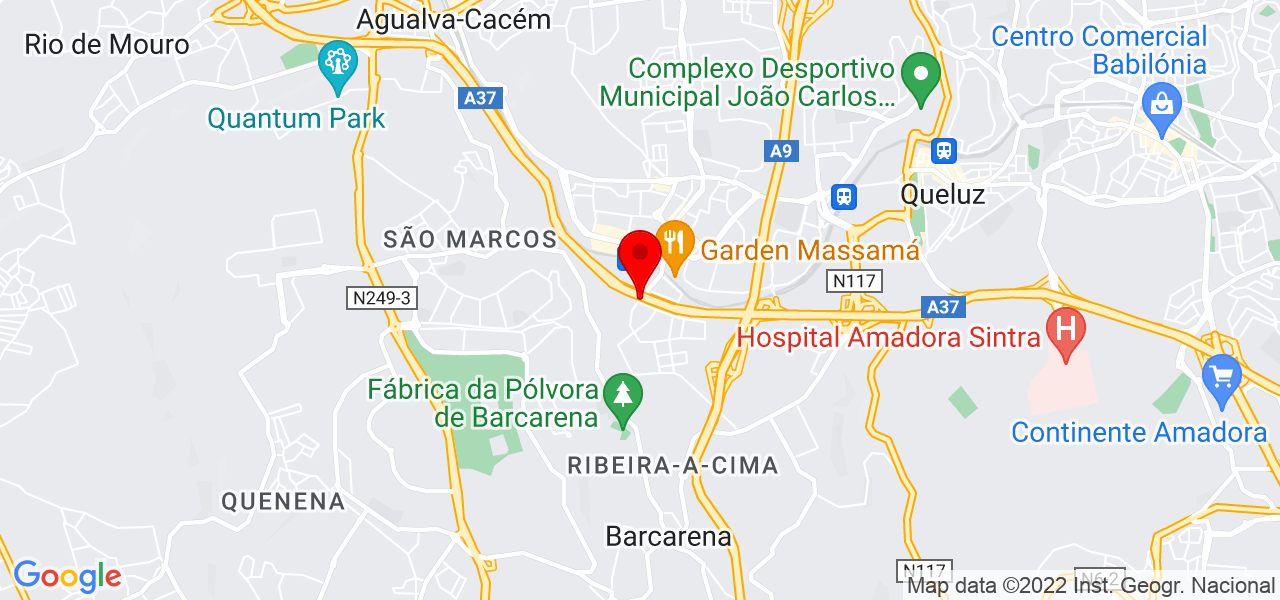 Knox - Lisboa - Oeiras - Mapa
