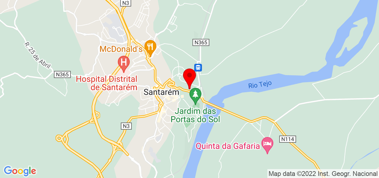 Elena - Santarém - Santarém - Mapa