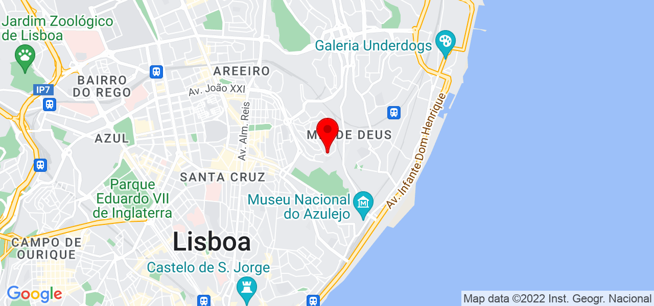 Francisca Baptista - Lisboa - Lisboa - Mapa