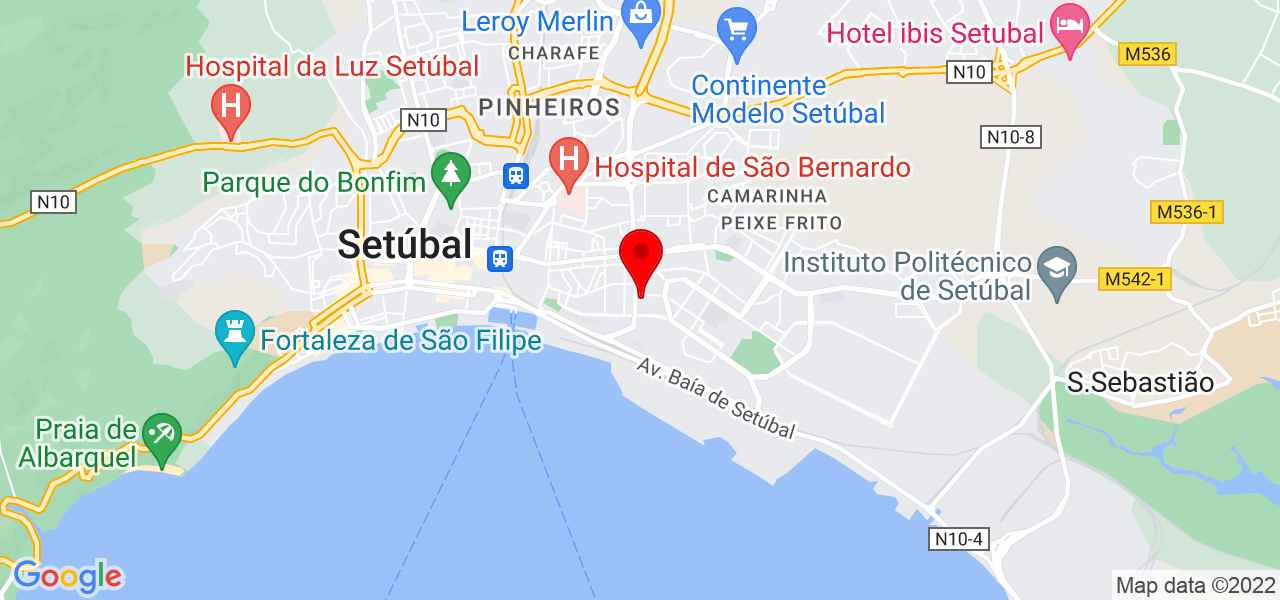 Patas e Aventuras - Setúbal - Setúbal - Karte
