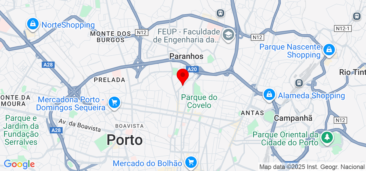 Stephan Santos - Porto - Porto - Karte