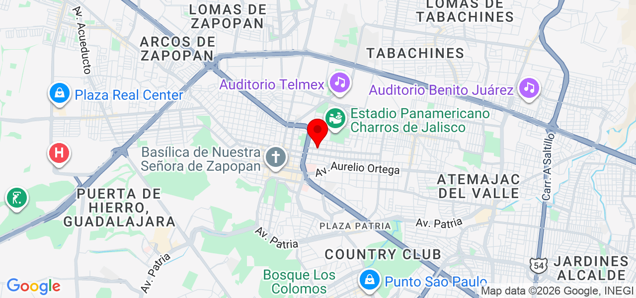 Victoria Plasencia Interiorismo - Jalisco - Zapopan - Map