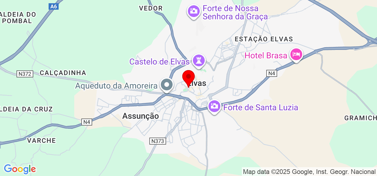 Filipe Fialho - Portalegre - Elvas - Map
