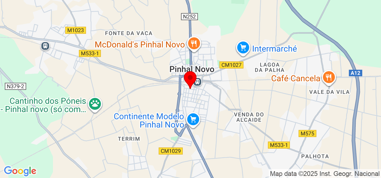 Helena - Setúbal - Palmela - Karte
