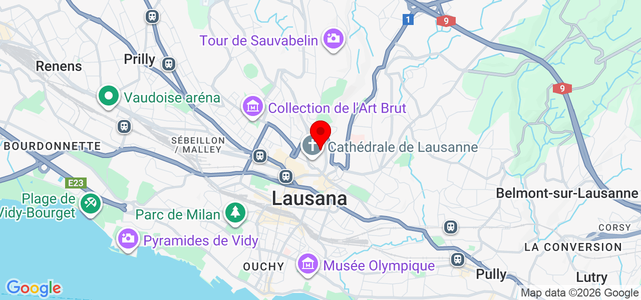 LAPPROD - Waadt - Lausanne - Karte