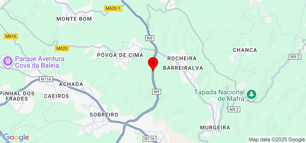 Inês C - Lisboa - Mafra - Mapa