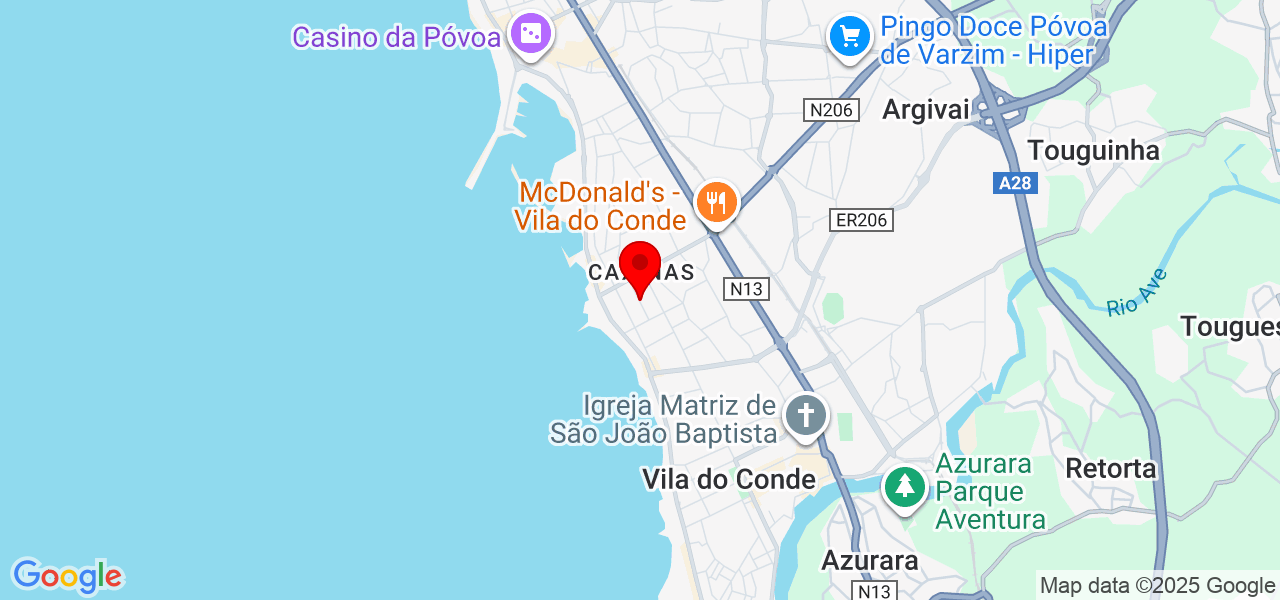 Danilo Silva - Porto - Vila do Conde - Map