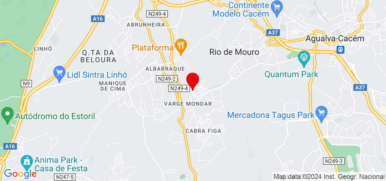 Construfer - Lisboa - Sintra - Map