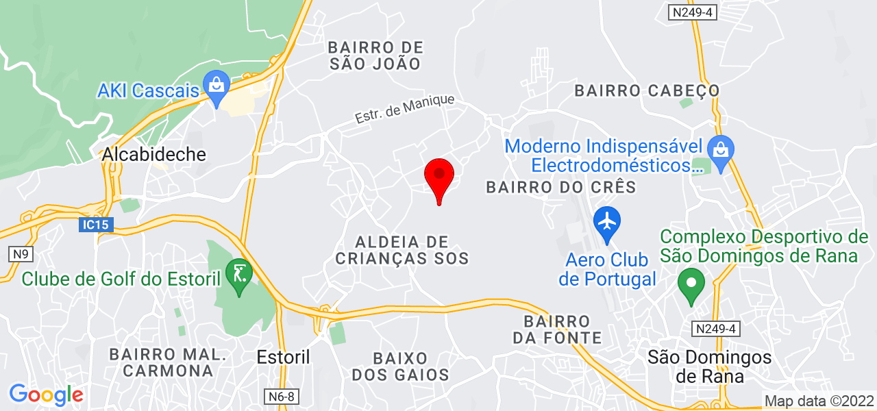 Concretiza obras - Lisboa - Cascais - Map
