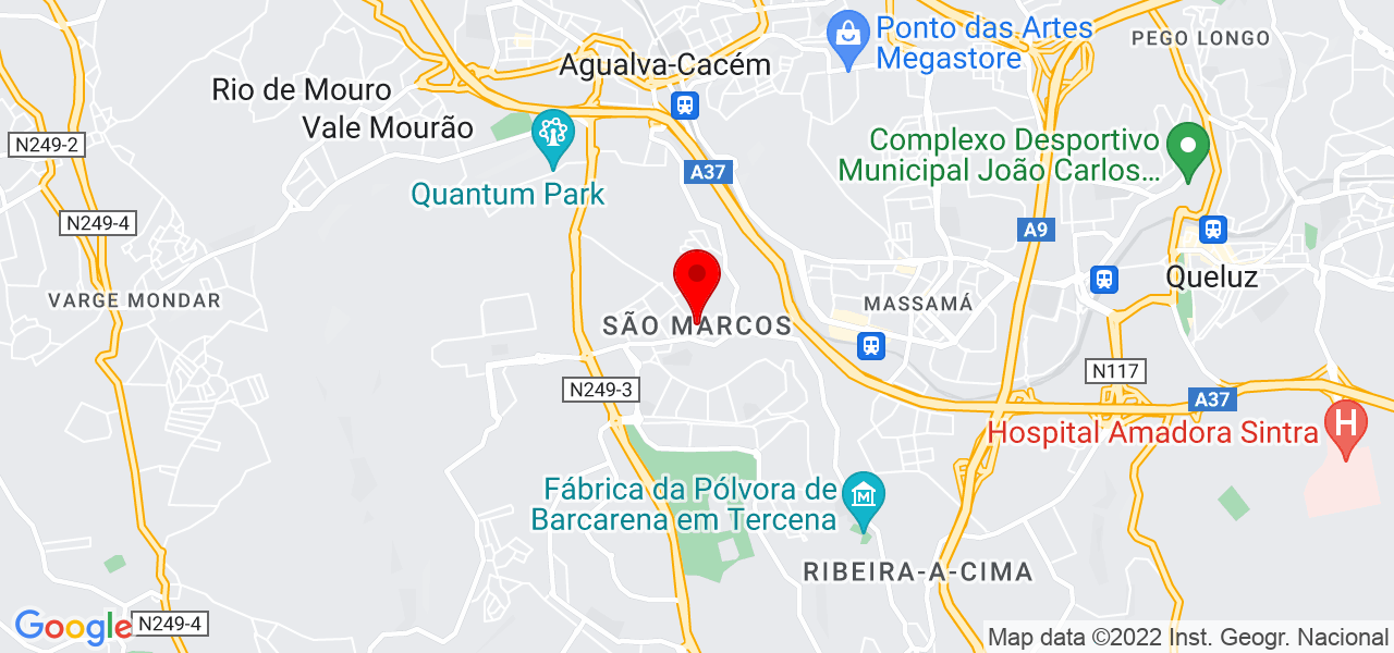 Niurca Figueiredo - Lisboa - Sintra - Mapa