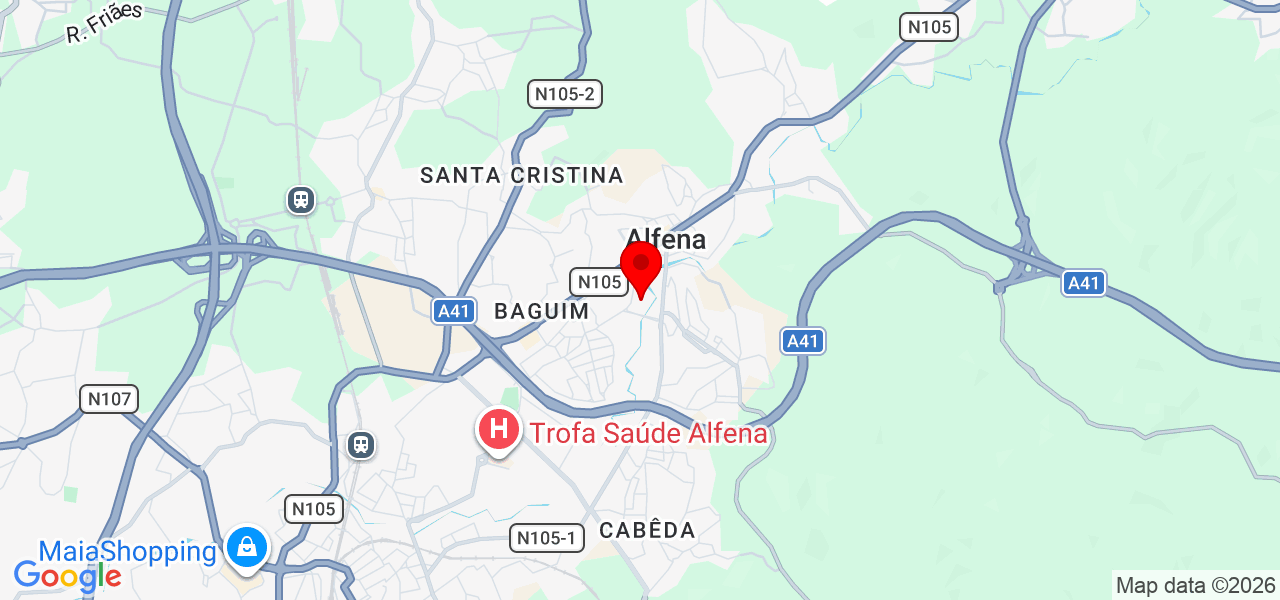 Andi Wagner - Porto - Valongo - Map