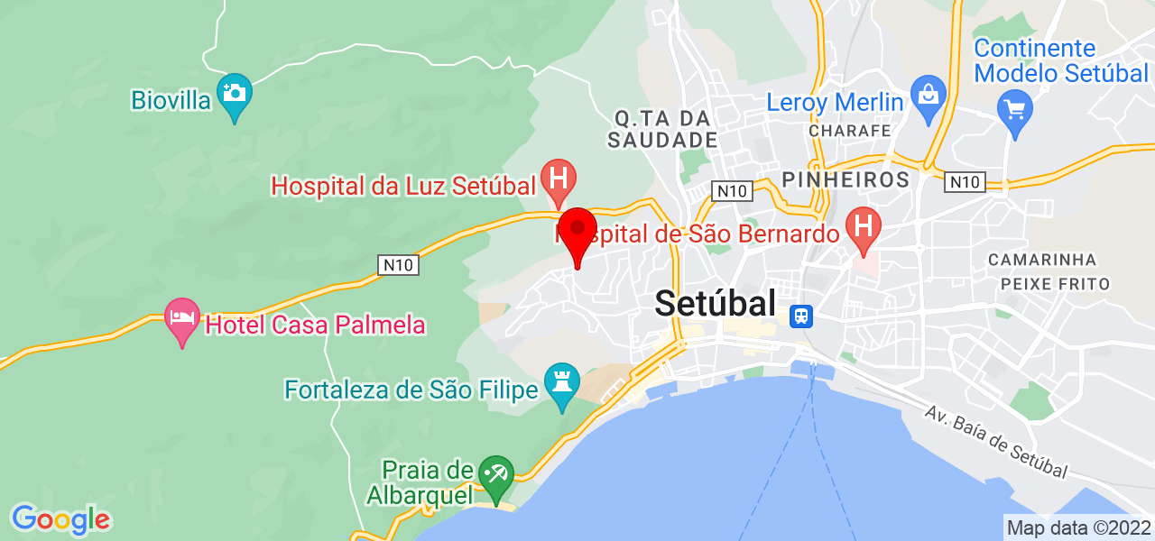 Teresa Do Rosário - Setúbal - Setúbal - Mapa