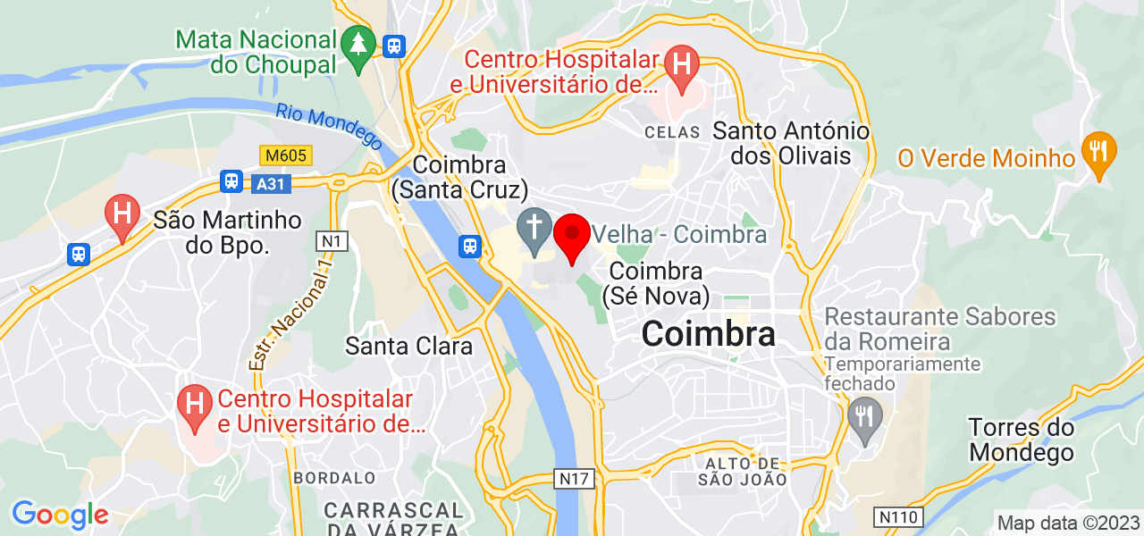 Ana Veiga - Coimbra - Coimbra - Mapa