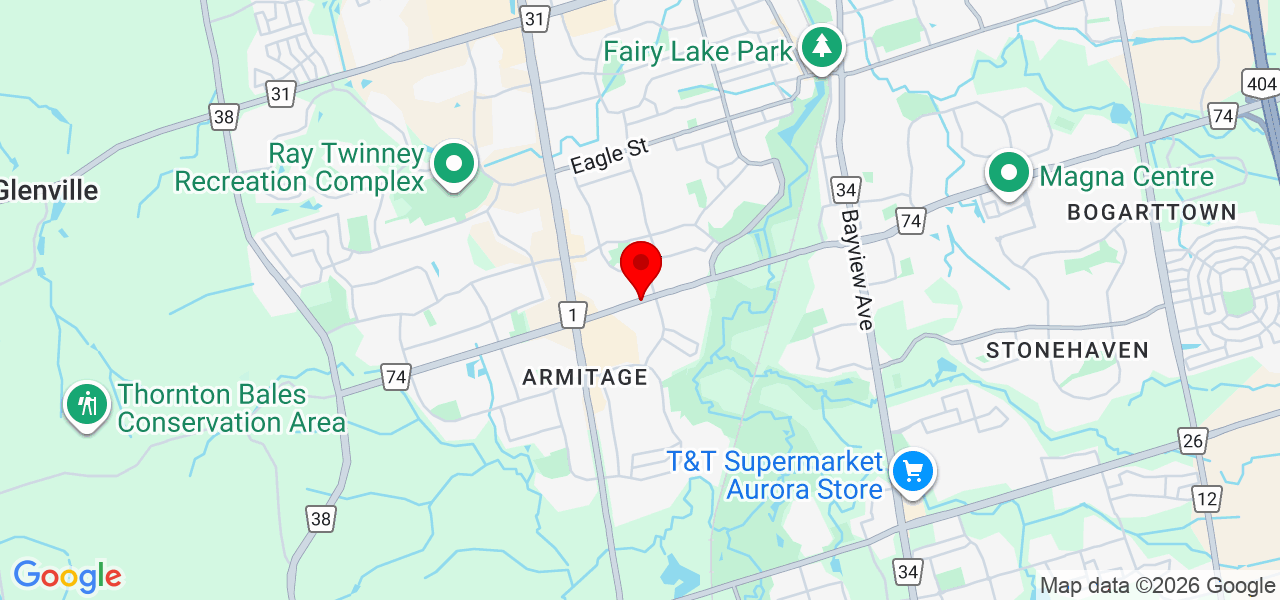 Gordon Landcsape Company - Ontario - York - Map