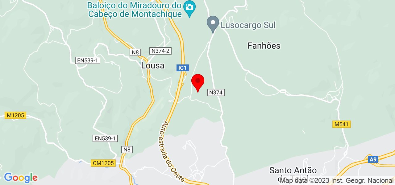 Codrea Angela Cristina - Lisboa - Loures - Mapa