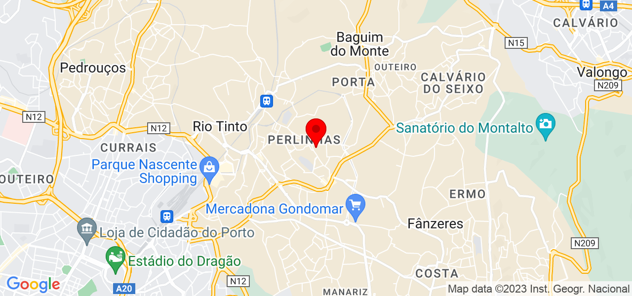 Carla silva - Porto - Gondomar - Mapa