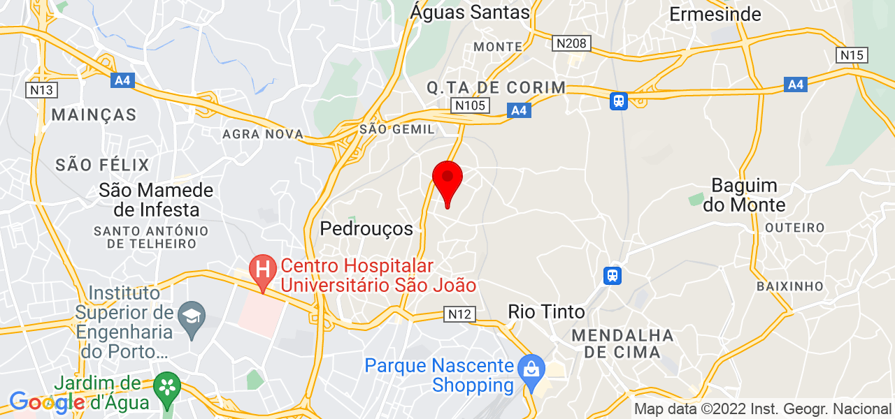 nasifor - Porto - Gondomar - Mapa