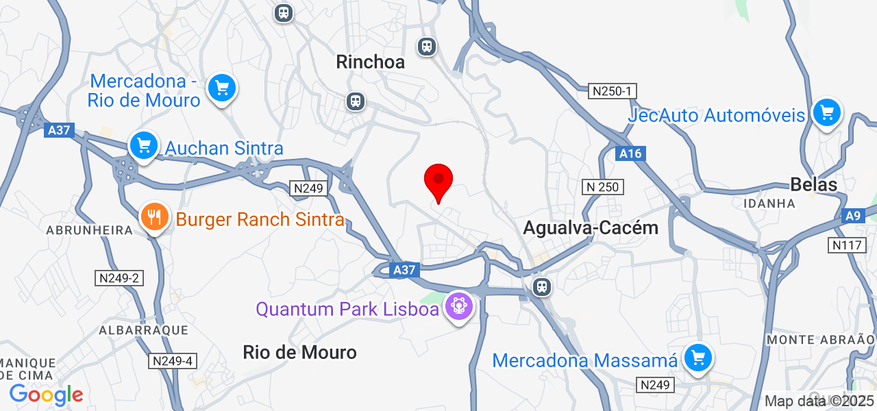 RDDP empreitadas unipessoal LTD - Lisboa - Sintra - Carte