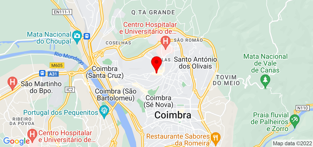 Sabrina - Coimbra - Coimbra - Mapa