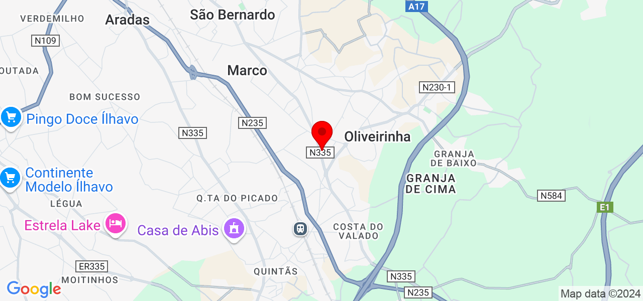 Adelaide - Aveiro - Aveiro - Mapa