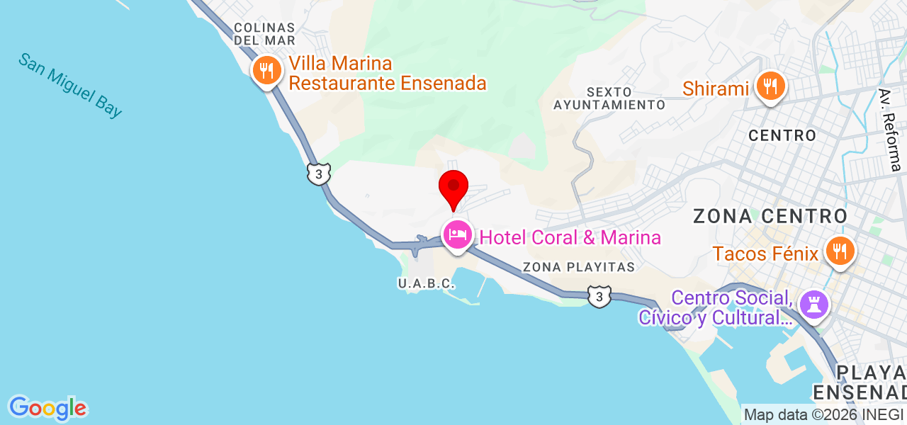 Alejandro de la O Limpieza del Hogar - Baja California - Ensenada - Map